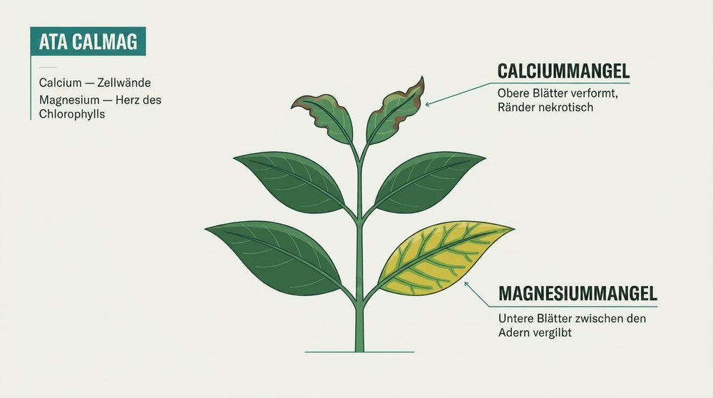 Calcium Magnesium Mangel Schema ATA CalMag Atami