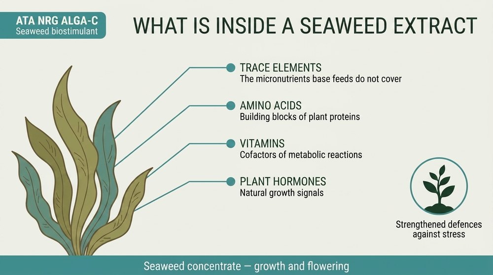 seaweed extract diagram ATA NRG Alga-C Atami