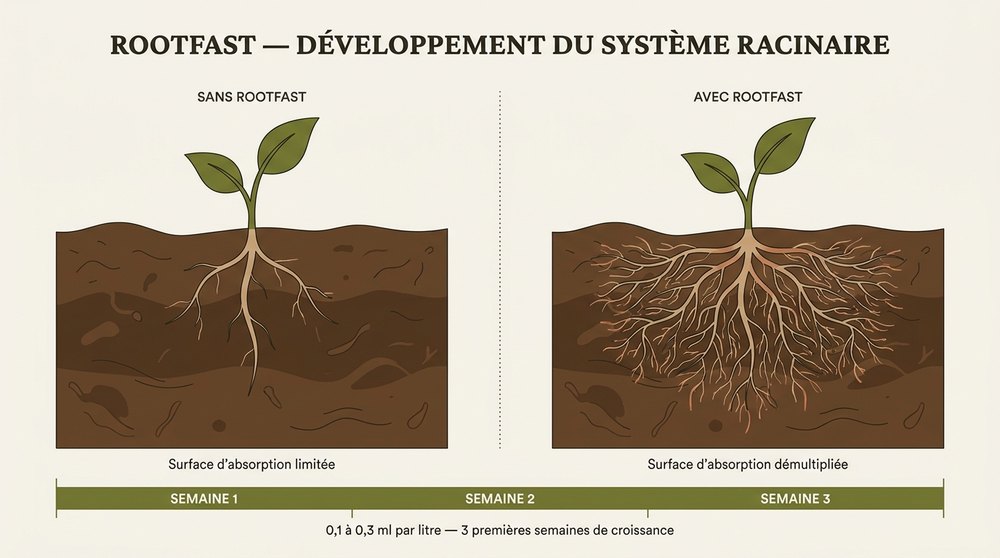 schema developpement racinaire RootFast Atami