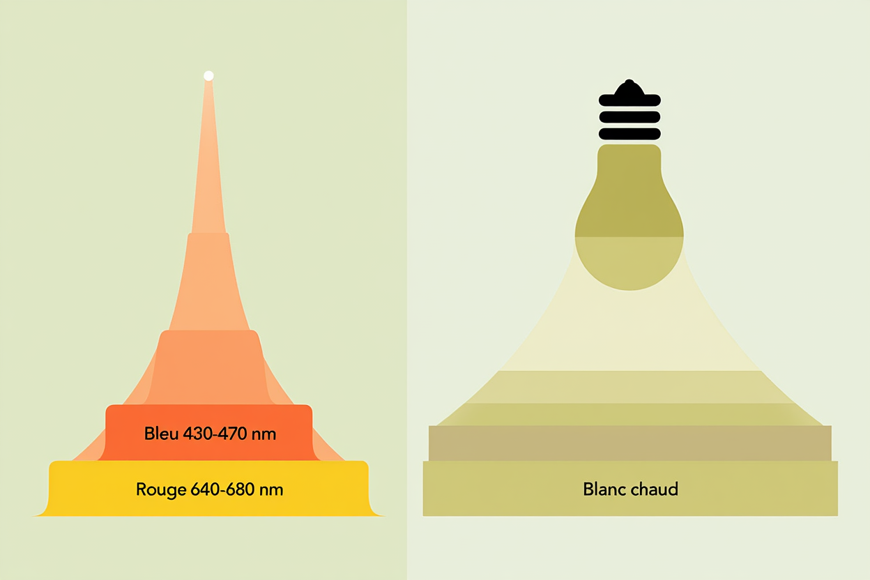 Lampe horticole ou ampoule classique : quelle lumière choisir pour vos plantes d'intérieur ?