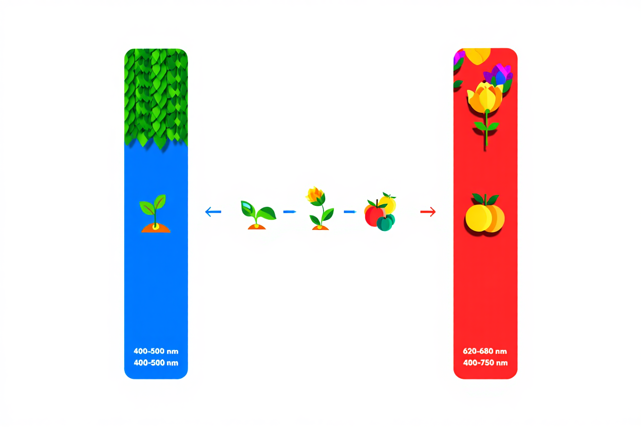 Type de lumière pour plantes d'intérieur : guide du spectre
