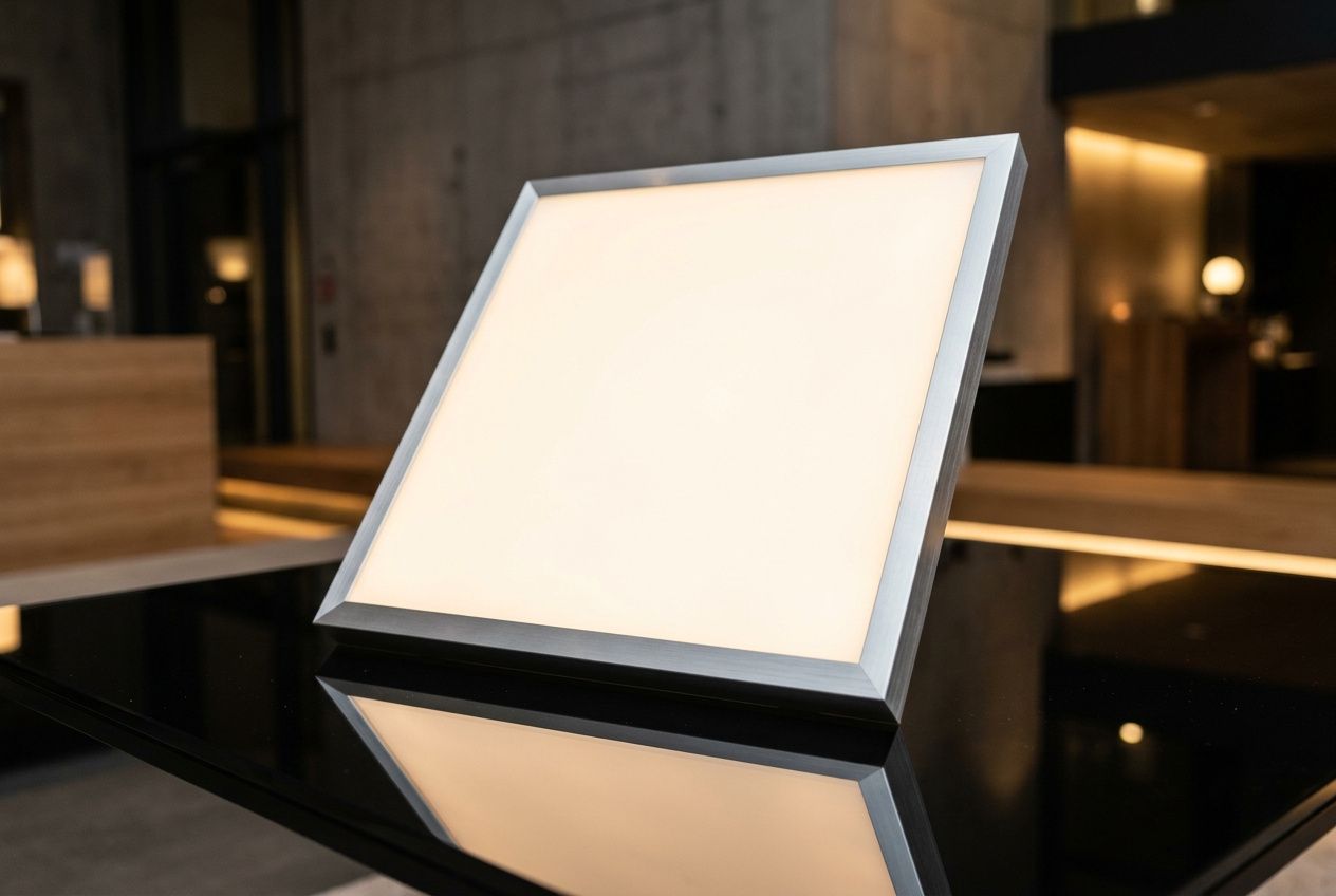 Dalle led 60x60 3000k : panneau led blanc chaud 600x600