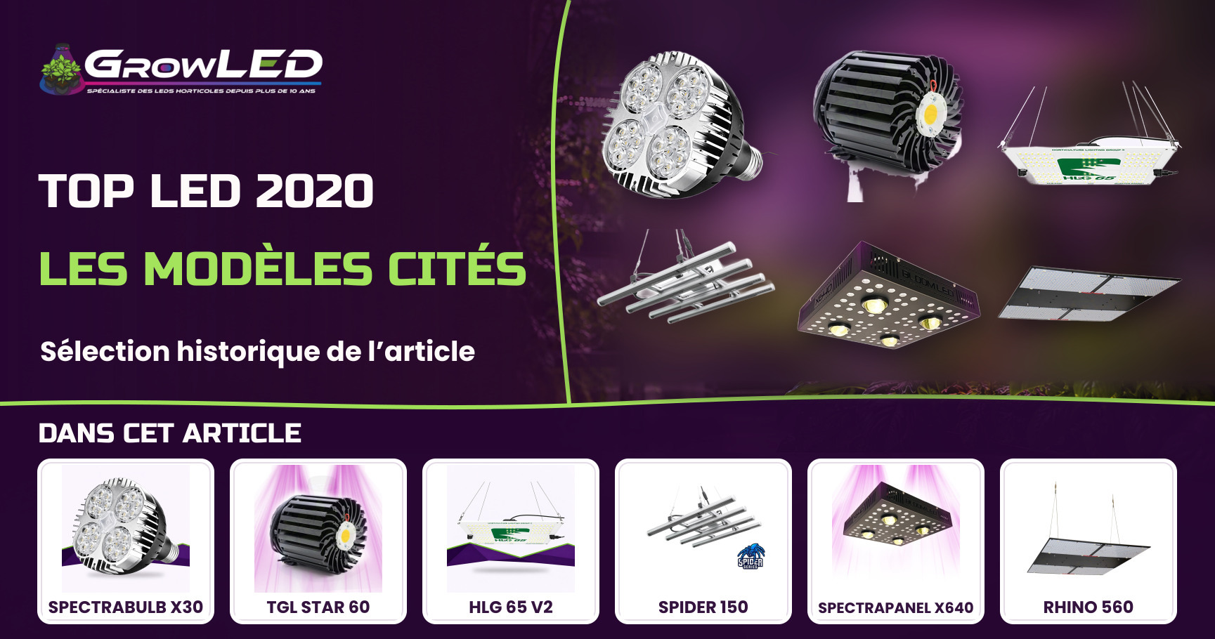 TOP 2020 Les Meilleurs Éclairages Horticoles LED - Les lampe led culture croissance et floraison